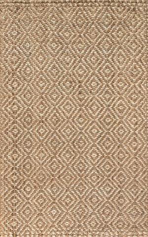 HomeRoots 4' X 6' Natural Jute Handmade Area Rug - Durable, Eco-Friendly, and Perfect for Any Home Decor Style 684999