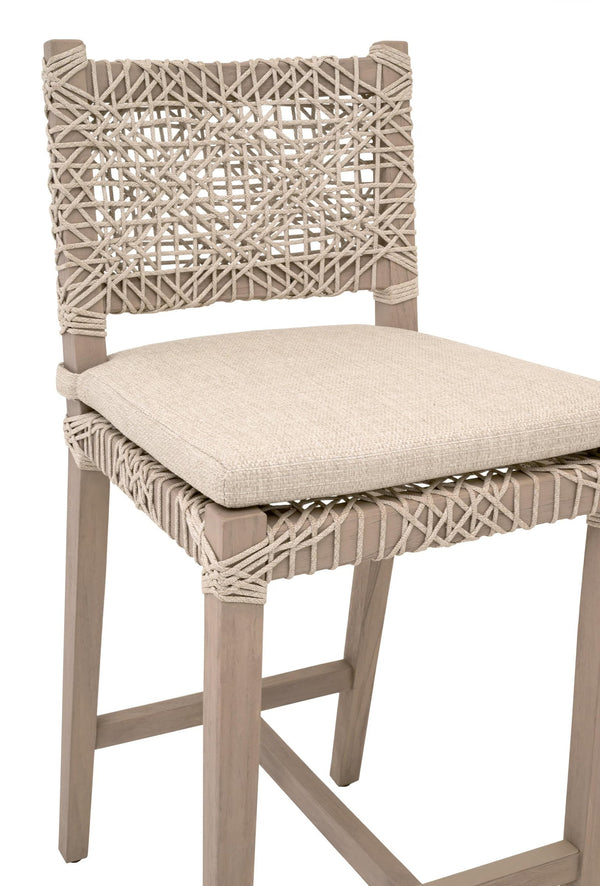 Essentials for Living Costa Outdoor Counter Stool 6849CS.OAT/ECR/W-ET