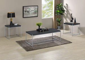 English Elm Nilda Two-tone Oak Coffee Table with Walnut Top and Dual Open Storage Shelves B2749P413288