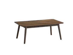 English Elm Lamonte Walnut Coffee Table - Modern Low-Profile Design, Durable Construction & Warm Natural Finish B2726P320797