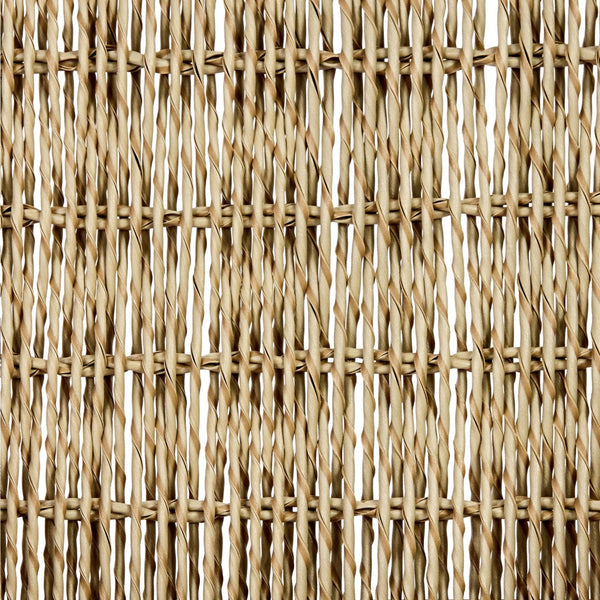 English Elm Outdoor Acacia Wood Wicker Rattan Armchairs with Cushions for Patio Poolside Beige,Light Teak N768P374497L