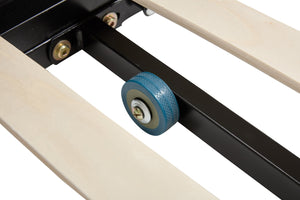 English Elm Emerald velvet daybed with diamond tufted pull-out trundle, modern sturdy frame, luxe guest bed for living spaces W1361S00033