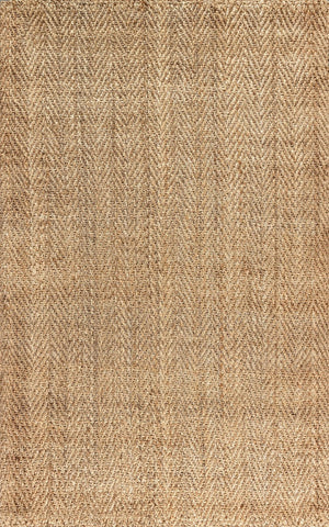 HomeRoots 4' X 6' Natural Jute Handmade Area Rug - Stylish, Durable, and Perfect for High-Traffic Spaces Today! 685004