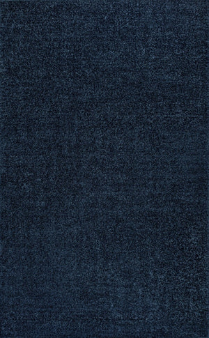 HomeRoots 5' X 8' Navy Blue Area Rug - Durable, Stylish, Easy-Care Contemporary Rug for Any Room's Aesthetic 685094