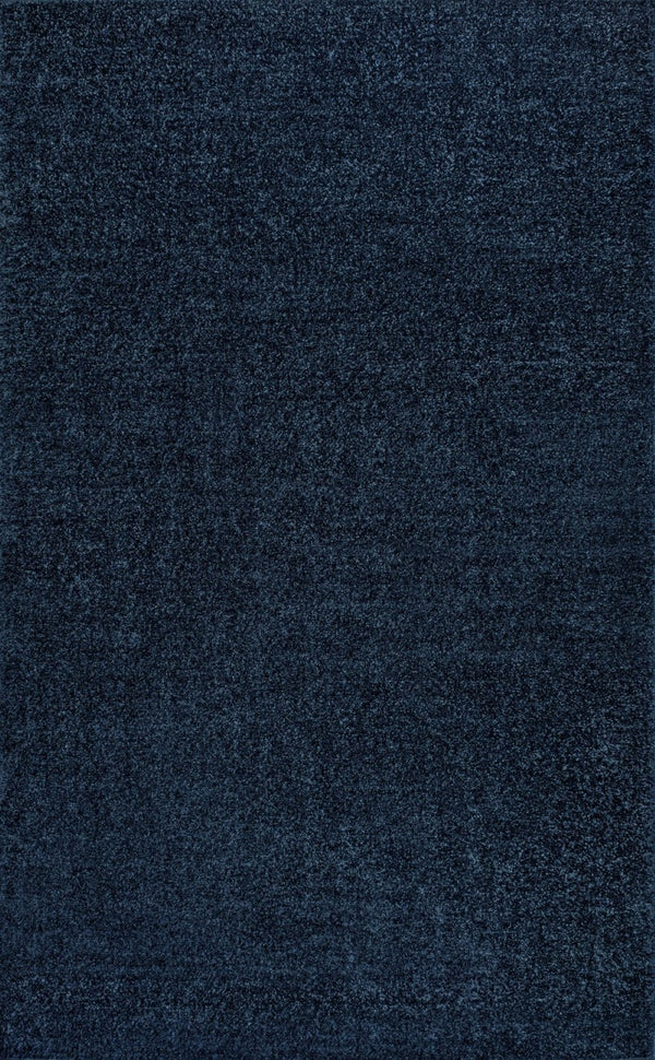 HomeRoots 5' X 8' Navy Blue Area Rug - Durable, Stylish, Easy-Care Contemporary Rug for Any Room's Aesthetic 685094