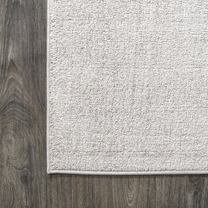 HomeRoots 8' X 10' Cream Area Rug - Elegant, Durable, and Soft Underfoot for Timeless Style in Any Room 685101