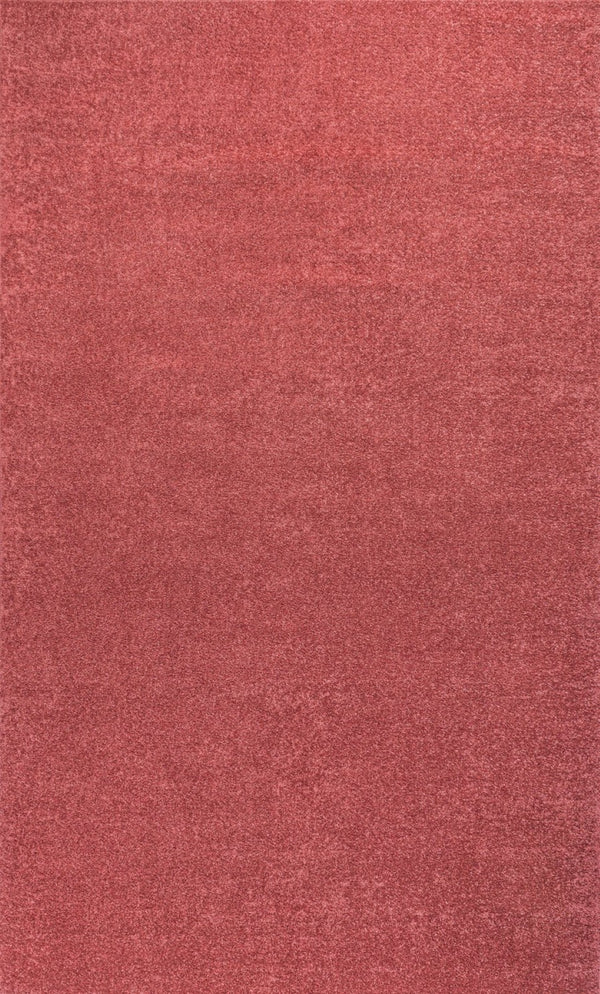 HomeRoots 8' X 10' Red Area Rug - Bold Contemporary Design for Comfort, Noise Reduction & Easy Maintenance 685107
