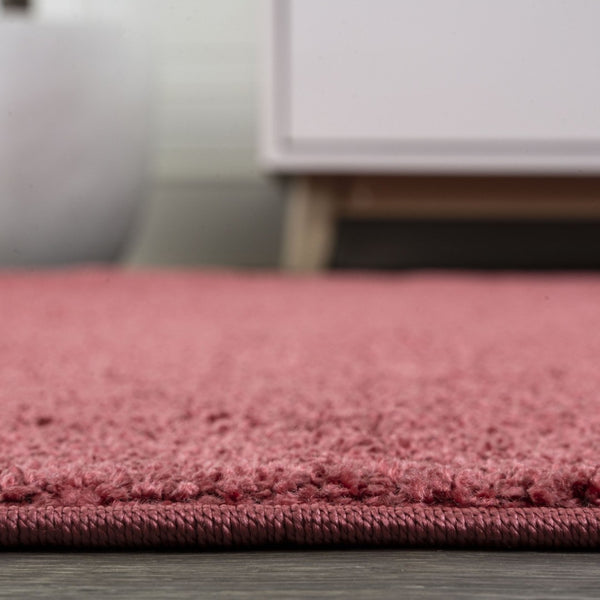 HomeRoots 8' X 10' Red Area Rug - Bold Contemporary Design for Comfort, Noise Reduction & Easy Maintenance 685107