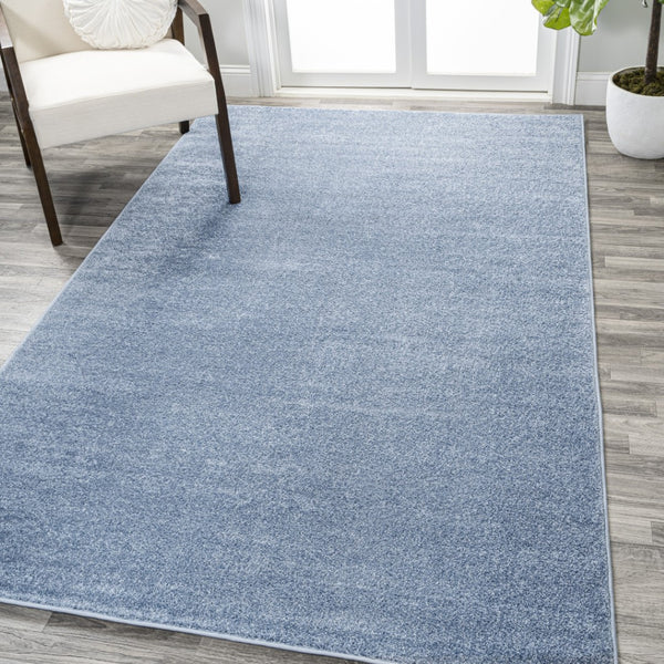 HomeRoots 5' X 8' Blue Area Rug - Stylish, Durable, and Low-Maintenance Modern Accent for Any Room Decor 685112