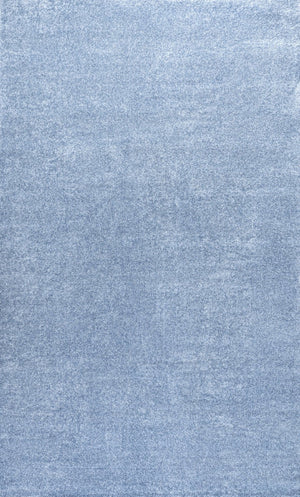 HomeRoots 5' X 8' Blue Area Rug - Stylish, Durable, and Low-Maintenance Modern Accent for Any Room Decor 685112