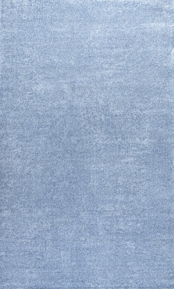 HomeRoots 5' X 8' Blue Area Rug - Stylish, Durable, and Low-Maintenance Modern Accent for Any Room Decor 685112