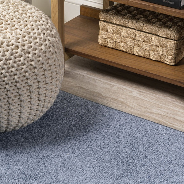 HomeRoots 5' X 8' Blue Area Rug - Stylish, Durable, and Low-Maintenance Modern Accent for Any Room Decor 685112