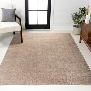HomeRoots 8' X 10' Beige Area Rug - Versatile, Durable Design for Living Rooms, Bedrooms & Home Offices 685119