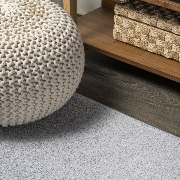 HomeRoots 8' X 10' Light Gray Area Rug – Modern, Durable, & Versatile Floor Covering for Any High-Traffic Space 685143