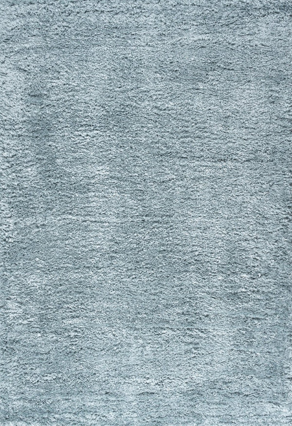 HomeRoots 5' Turquoise Flatweave Area Rug - Modern, Durable, Stain-Resistant Design for Stylish Living Spaces 685173