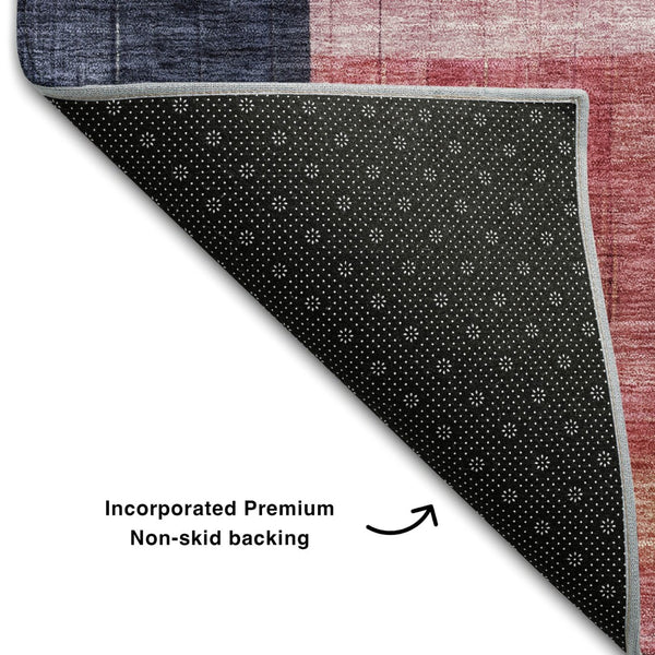 HomeRoots 8' X 10' Vibrant Abstract Geometric Washable Area Rug – UV Protected, Stain Resistant, Durable Design 685256