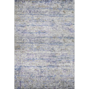 HomeRoots 8' X 10' Coastal Charm Blue and Beige Striped Area Rug - Machine-Woven, UV Protected, Stain Resistant 685365