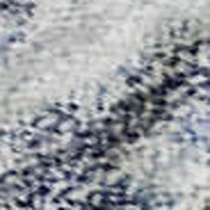 HomeRoots 10' Sky Blue Gray Silver Abstract Washable Area Rug - UV Protected, Stain Resistant, Family Friendly! 685397