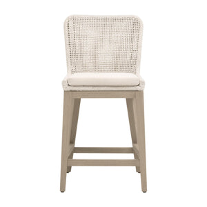 Essentials for Living Mesh Outdoor Counter Stool 6853CS.ALC/SHL/W-ET