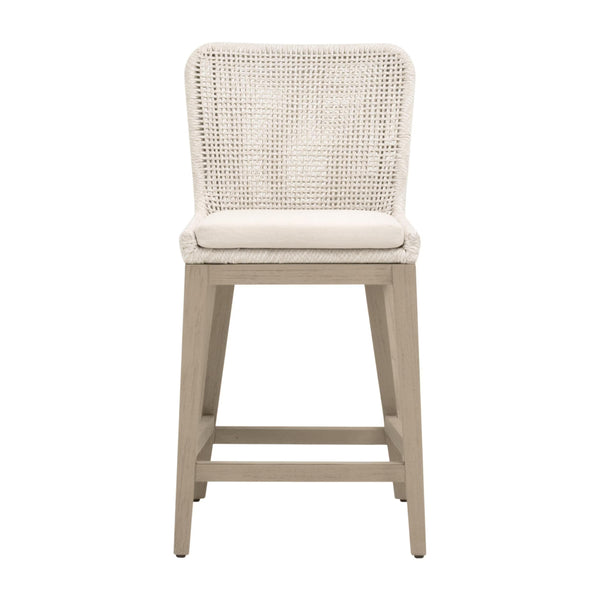 Essentials for Living Mesh Outdoor Counter Stool 6853CS.ALC/SHL/W-ET