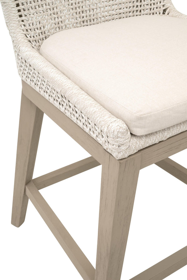 Essentials for Living Mesh Outdoor Counter Stool 6853CS.ALC/SHL/W-ET