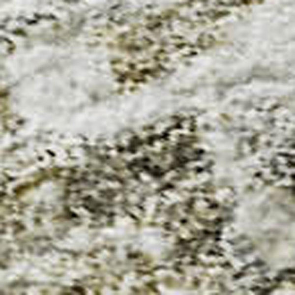 HomeRoots 9' X 12' Taupe Beige & Gold Abstract Washable Area Rug – Stylish, Durable, UV Protected & Easy Care 685402