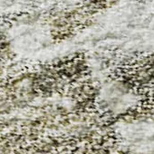 HomeRoots 10' X 14' Taupe Beige & Gold Abstract Area Rug - Washable, UV-Protected, Stain-Resistant Design 685403