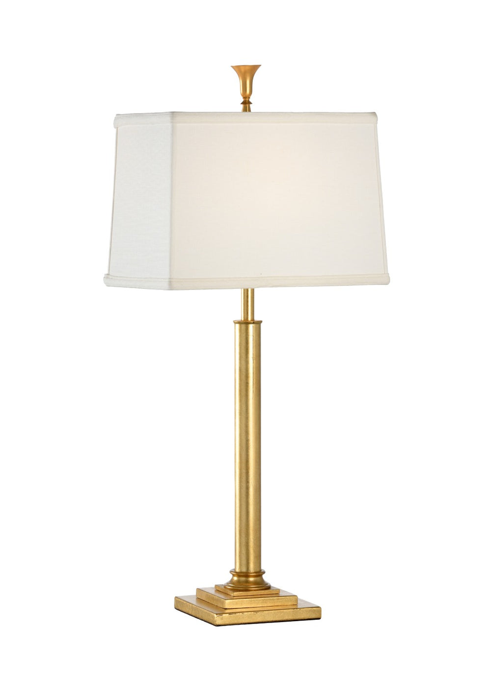 Chelsea House Brook Street Lamp Hand-Finished Gold On Iron — Sleek 30" Table Lamp For Elegant Ambient Or Task Lighting 68544-2