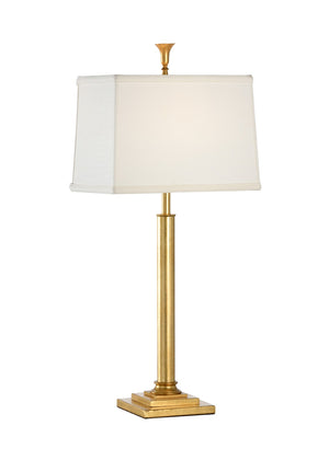 Chelsea House Brook Street Lamp Hand-Finished Gold On Iron — Sleek 30" Table Lamp For Elegant Ambient Or Task Lighting 68544-2