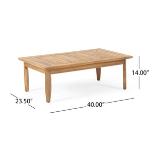 English Elm Aston Outdoor Acacia Wood 4 Seat Mid-century Chat Set with Loveseat and Club Chairs 68589.00CRM-2_68891.00CRM