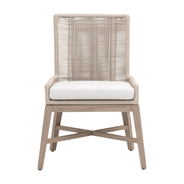 Essentials for Living Overlay Outdoor Dining Chair, Set of 2 6859.OYS/WHT/W-ET