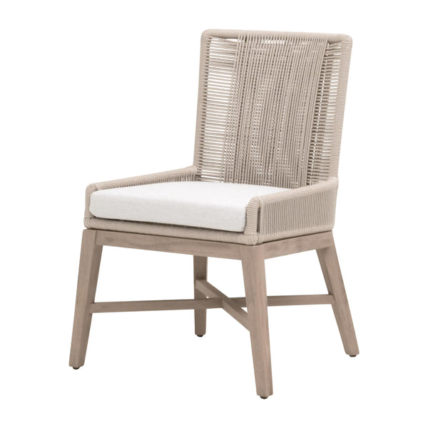 Essentials for Living Overlay Outdoor Dining Chair, Set of 2 6859.OYS/WHT/W-ET