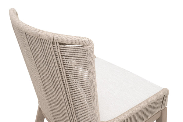 Essentials for Living Overlay Outdoor Dining Chair, Set of 2 6859.OYS/WHT/W-ET