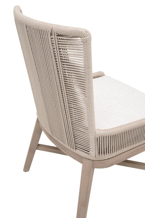 Essentials for Living Overlay Outdoor Dining Chair, Set of 2 6859.OYS/WHT/W-ET