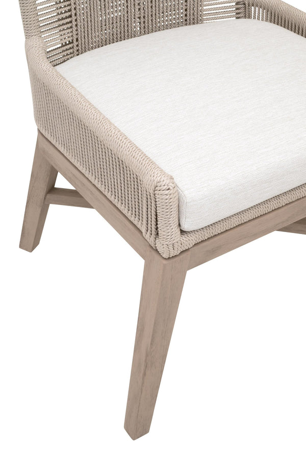 Essentials for Living Overlay Outdoor Dining Chair, Set of 2 6859.OYS/WHT/W-ET