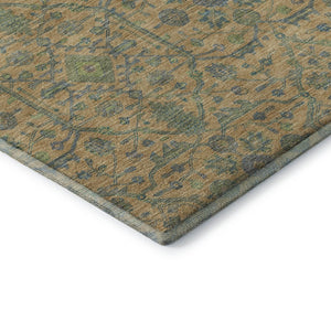 HomeRoots 8' X 10' Vibrant Oriental Washable Area Rug with UV Protection, Stain Resistance for High Traffic Areas 685980