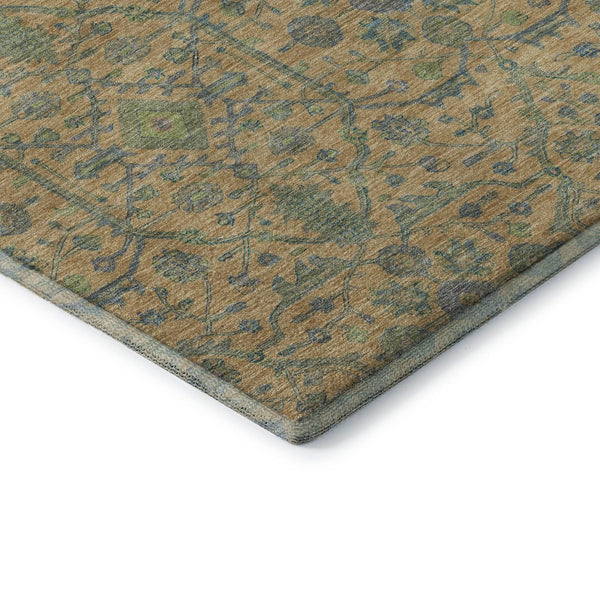 HomeRoots 8' X 10' Vibrant Oriental Washable Area Rug with UV Protection, Stain Resistance for High Traffic Areas 685980