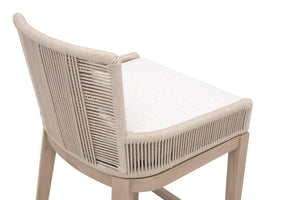 Essentials for Living Overlay Outdoor Counter Stool 6859CS.OYS/WHT/W-ET