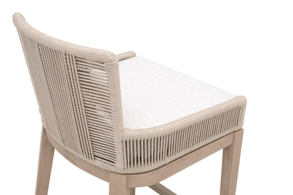 Essentials for Living Overlay Outdoor Counter Stool 6859CS.OYS/WHT/W-ET