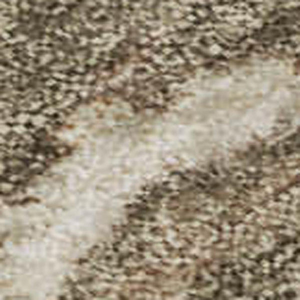 HomeRoots 10' Floral Brown, Beige & Copper Area Rug - Washable, UV Protected, Perfect for Large Living Spaces 686102