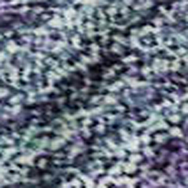 HomeRoots 10' Aqua & Purple Abstract Washable Area Rug - Durable, UV-Protected for Homes with Kids & Pets 686186