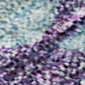 HomeRoots 5' X 8' Sky Blue & Purple Abstract Washable Area Rug with UV Protection – Stylish, Durable, and Versatile! 686188