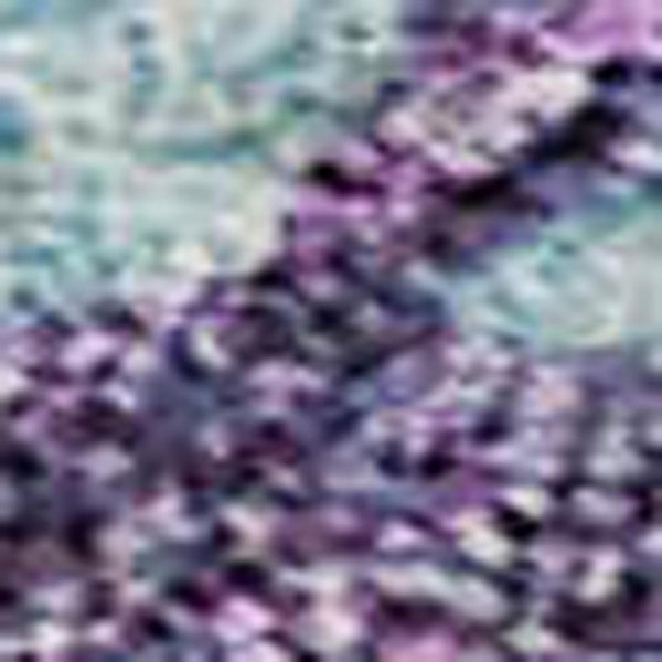 HomeRoots 8' X 10' Sky Blue & Purple Abstract Washable Area Rug - Modern, Durable, UV-Protected & Easy Care! 686190