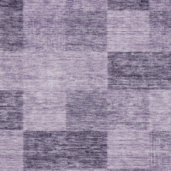 HomeRoots 9' X 12' Stylish Purple & Lavender Geometric Washable Area Rug - Durable, UV Protected & Kid-Friendly! 686239