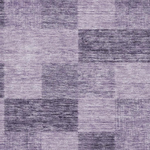 HomeRoots 10' X 14' Purple & Lavender Geometric Area Rug - Washable, UV Protected, Durable for Homes with Kids & Pets 686240