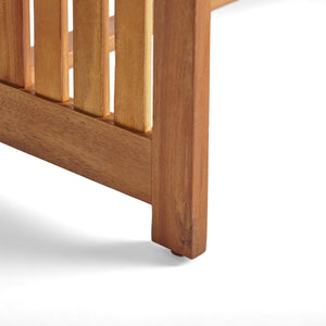 English Elm Christopher Knight Home® - CASA Acacia Coffee Table for Outdoor Patios — Stained Treated Wood, Compact Yet Spacious 40"W Brown+Antique Bronze 63307.00