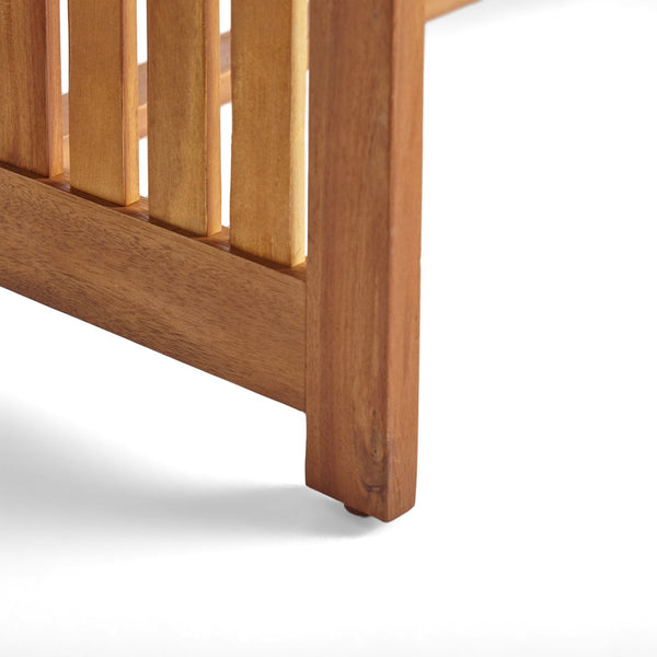 English Elm Christopher Knight Home® - CASA Acacia Coffee Table for Outdoor Patios — Stained Treated Wood, Compact Yet Spacious 40"W Brown+Antique Bronze 63307.00