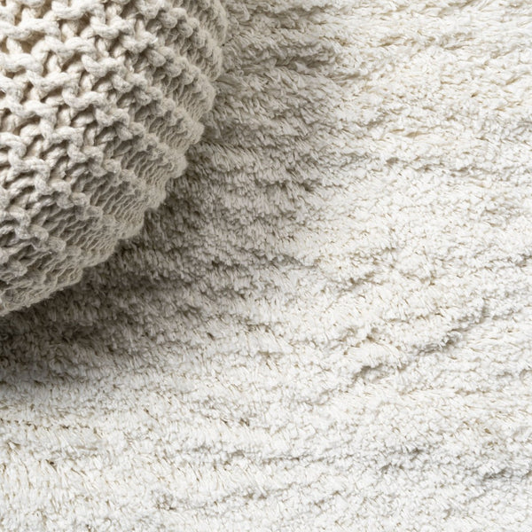 HomeRoots 10' Ivory Runner Rug - Durable, Stylish, and Soft for High-Traffic Hallways, Kitchens & Entryways! 686366