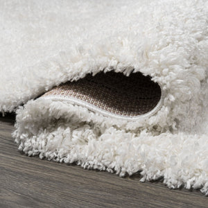 HomeRoots 10' Ivory Runner Rug - Durable, Stylish, and Soft for High-Traffic Hallways, Kitchens & Entryways! 686366