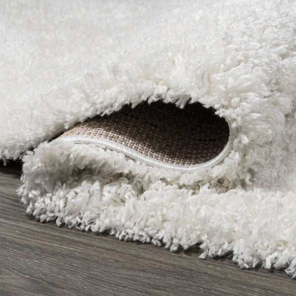 HomeRoots 10' Ivory Runner Rug - Durable, Stylish, and Soft for High-Traffic Hallways, Kitchens & Entryways! 686366
